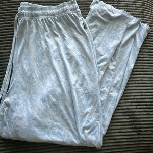 Eddie Bauer Blue Animal Floral Patterned Sleepwear